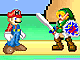 Click para jugar a Mario Smash Bros