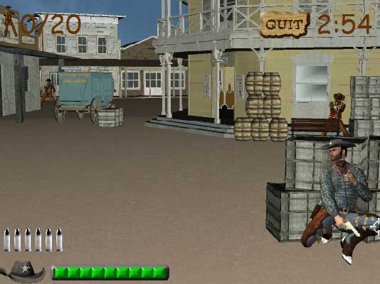 Click to play Pistola Salvaje